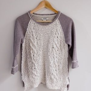 Lucky Brand Size Small 3/4 Length Sweatshirt